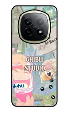 Studio Ghibli Realme P2 Pro 5G Glass Case Back Cover by Casekaro