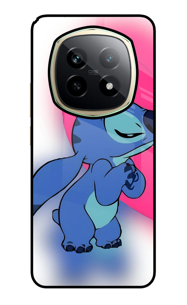Stitch Hug Realme P2 Pro 5G Glass Case Back Cover by Casekaro