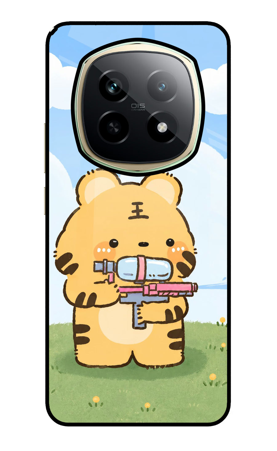 Tiger Treat Realme P2 Pro 5G Back Cover, Glass case