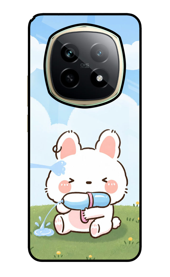 Bunny Treat Realme P2 Pro 5G Glass Case Back Cover by Casekaro
