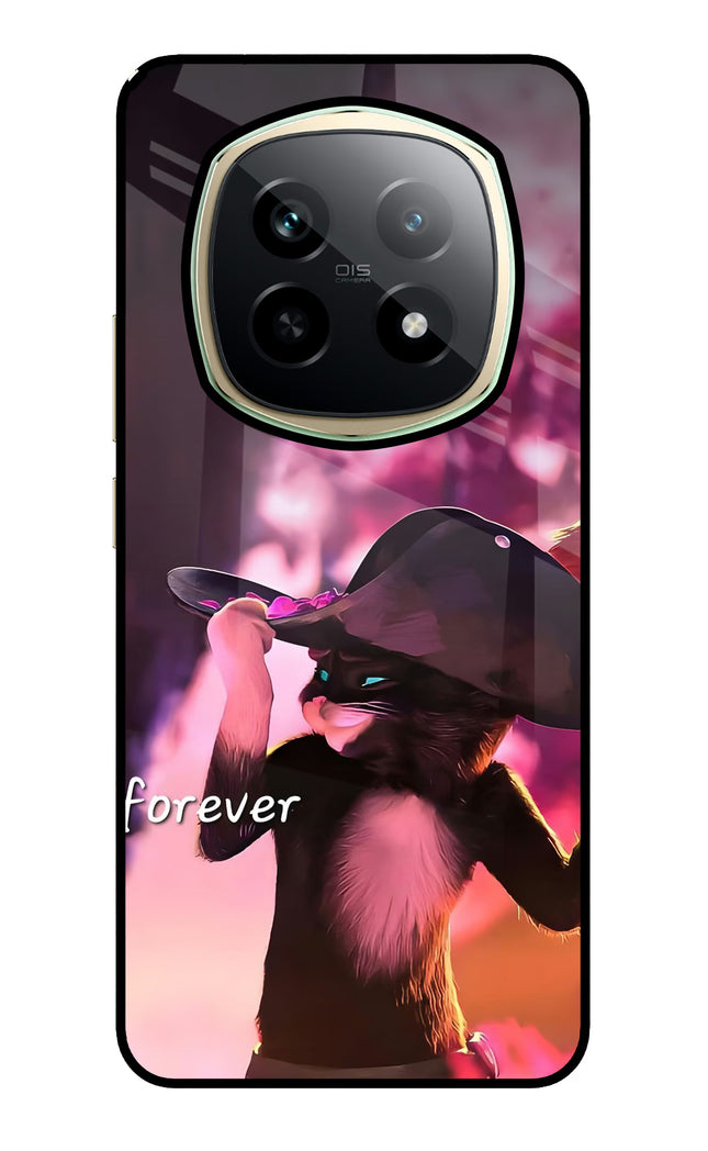 Forever Cat Realme P2 Pro 5G Glass Case Back Cover by Casekaro