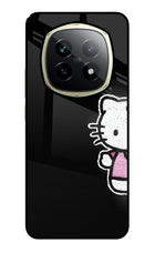 Kitty Charm Realme P2 Pro 5G Glass Case Back Cover by Casekaro