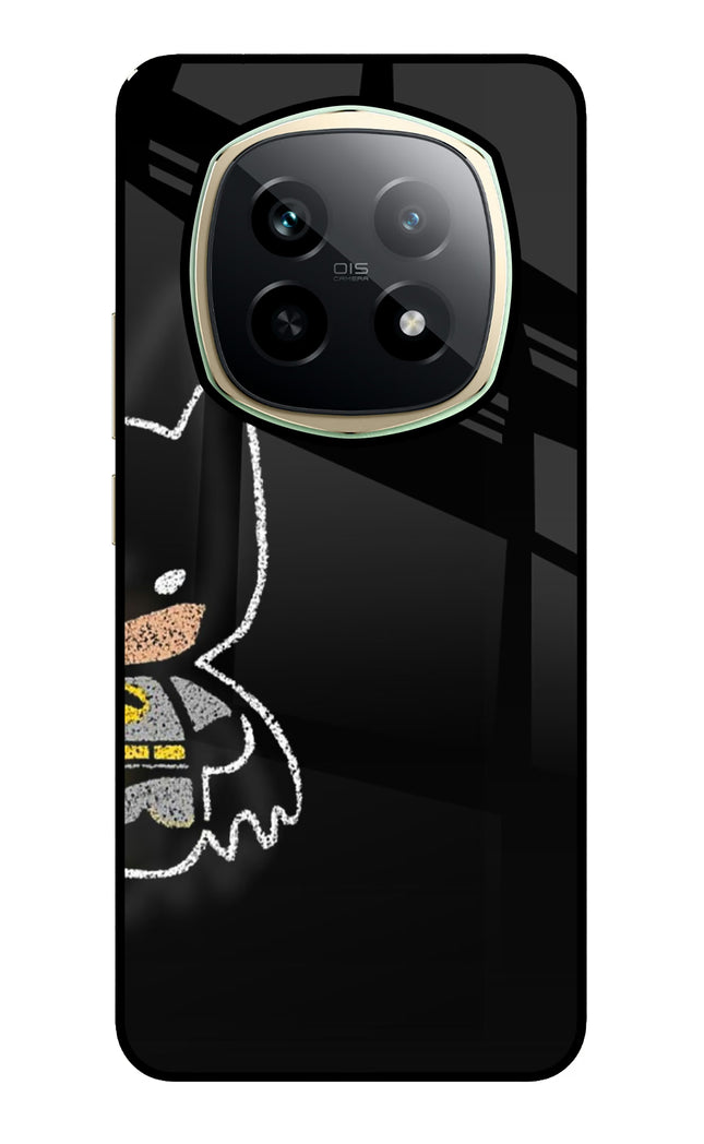 Bat Kitty Realme P2 Pro 5G Glass Case Back Cover by Casekaro