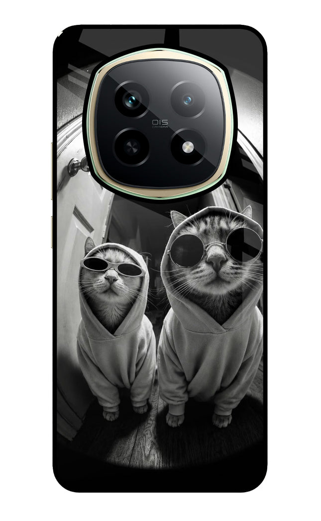 Hood Cats Realme P2 Pro 5G Glass Case Back Cover by Casekaro