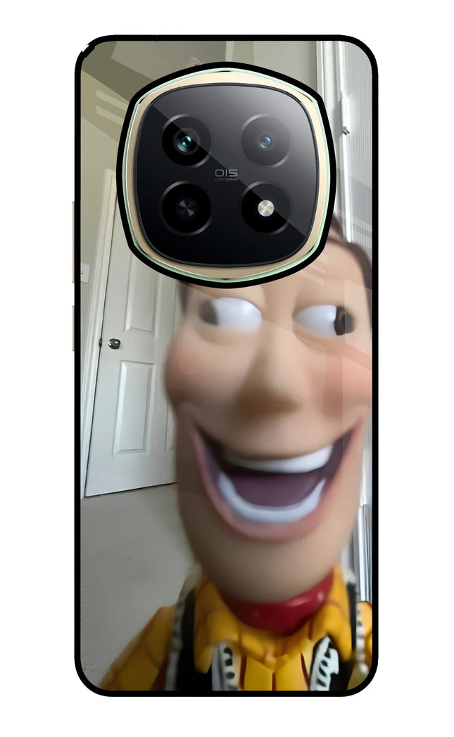 Side Eye Woody Realme P2 Pro 5G Glass Case Back Cover by Casekaro