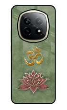 Om & Lotus Realme P2 Pro 5G Glass Case Back Cover by Casekaro