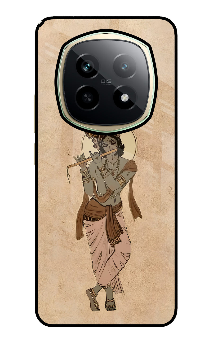 Krishna Realme P2 Pro 5G Back Cover, Glass case
