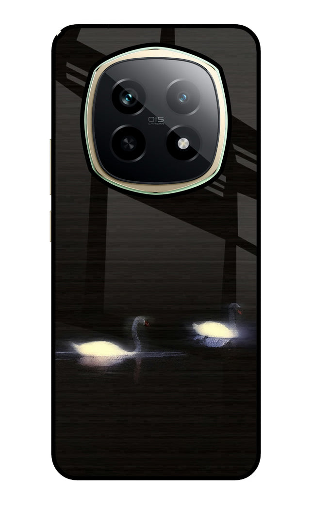 Silent Swans Realme P2 Pro 5G Glass Case Back Cover by Casekaro