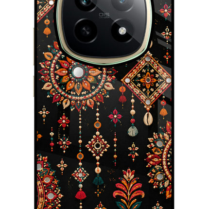 Boho Noir Realme P2 Pro 5G Glass Case Back Cover by Casekaro