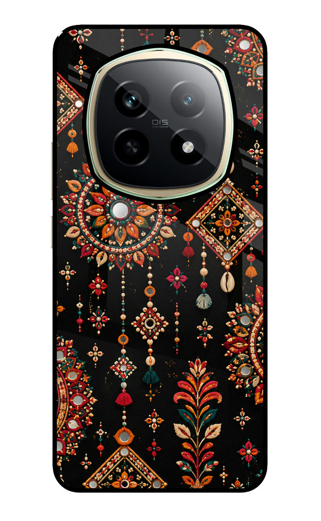 Boho Noir Realme P2 Pro 5G Glass Case Back Cover by Casekaro