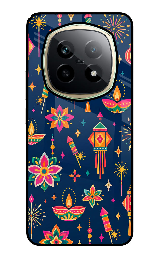 Festive Pop Realme P2 Pro 5G Glass Case Back Cover by Casekaro