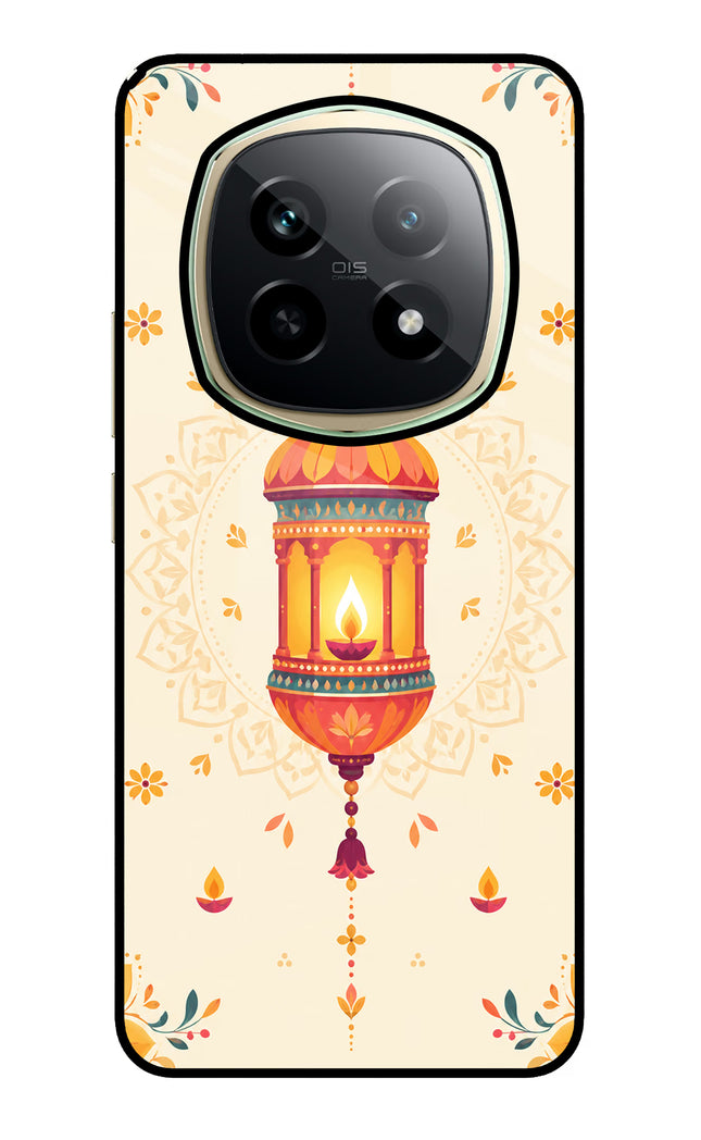 Golden Lantern Realme P2 Pro 5G Glass Case Back Cover by Casekaro
