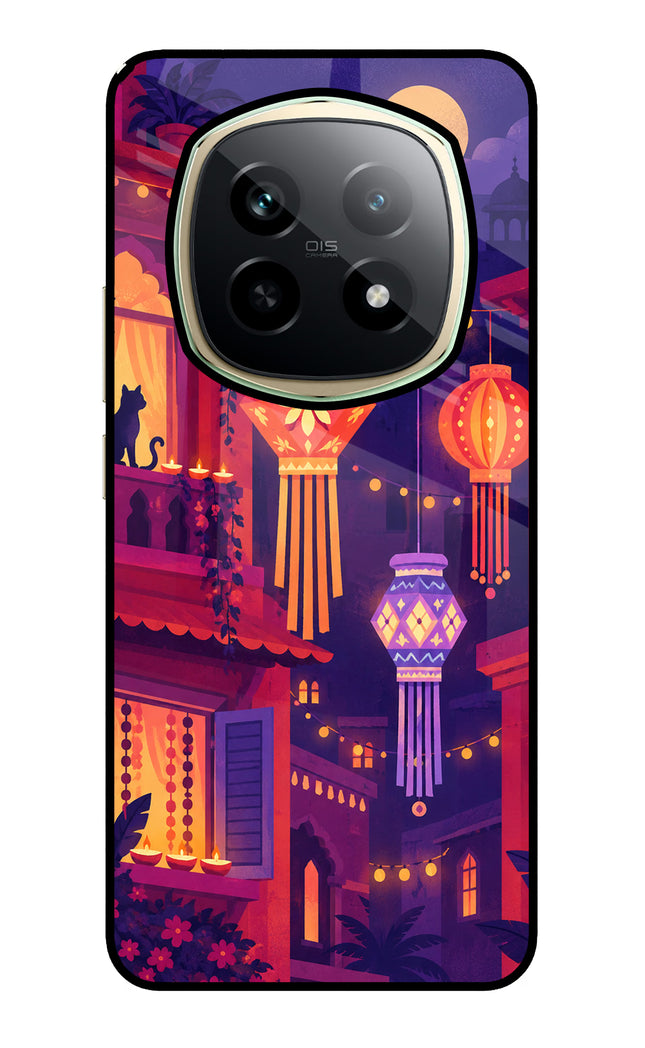 Lantern Lane Realme P2 Pro 5G Glass Case Back Cover by Casekaro