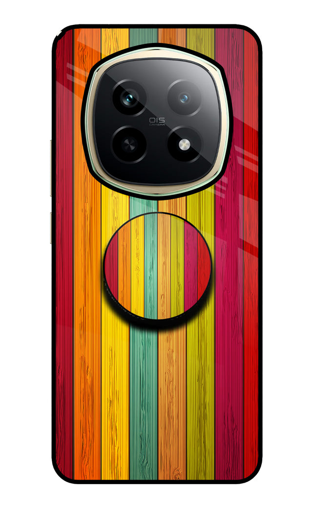 Multicolor Wooden Realme P2 Pro 5G Pop Case by Casekaro