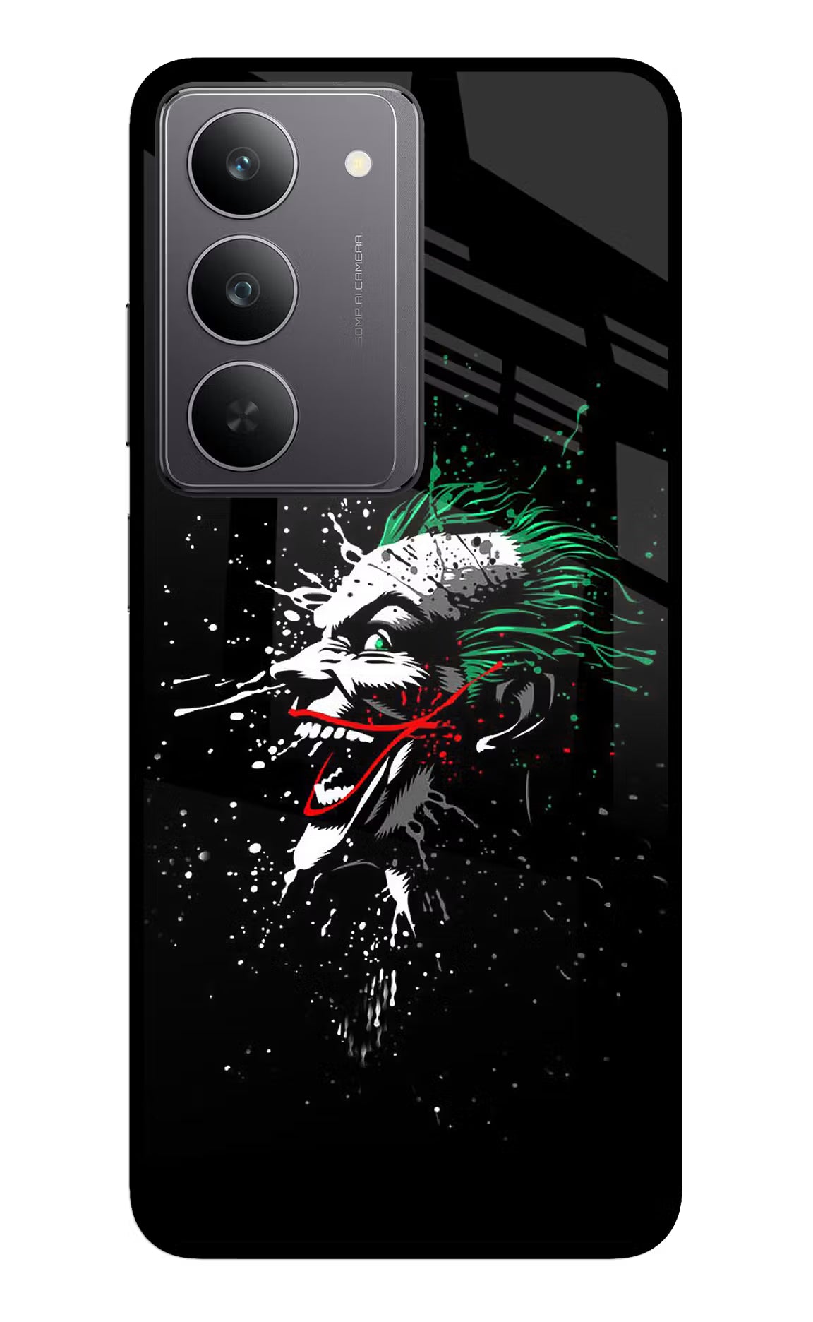 Joker Realme 14x 5G Glass Case Back Cover by Casekaro