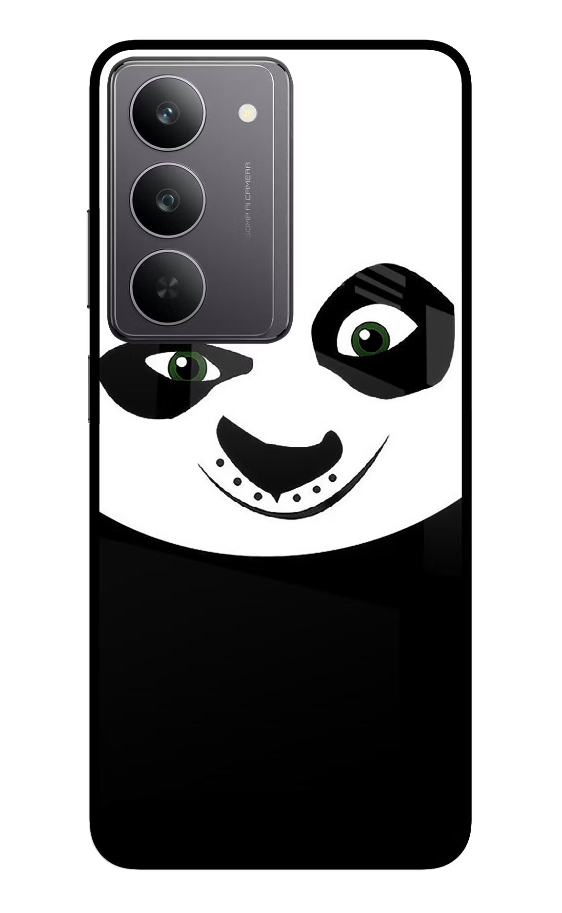 Panda Realme 14x 5G Glass Case Back Cover by Casekaro