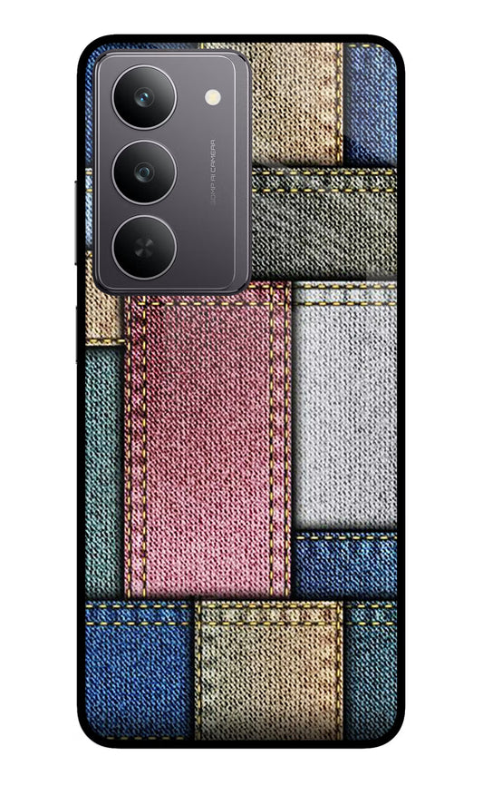 Multicolor Jeans Realme 14x 5G Glass Case