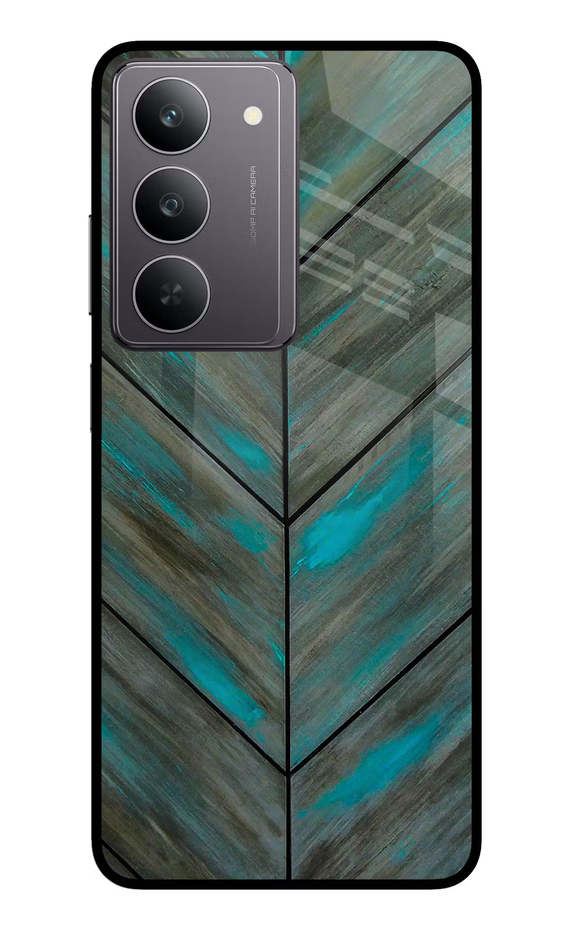 Pattern Realme 14x 5G Glass Case Back Cover by Casekaro