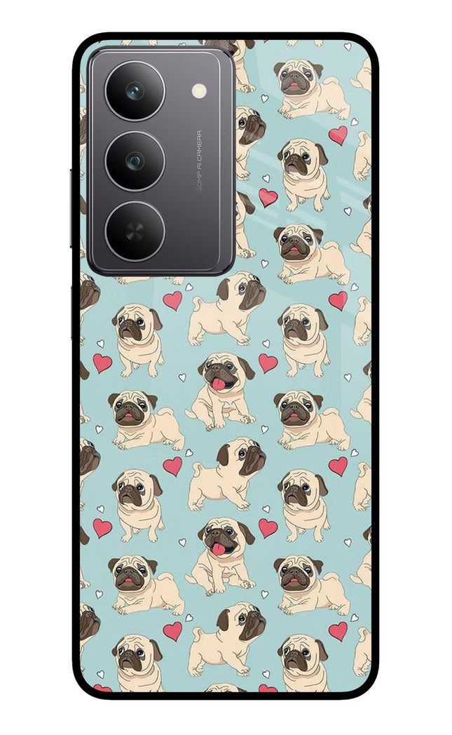 Pug Dog Realme 14x 5G Glass Case