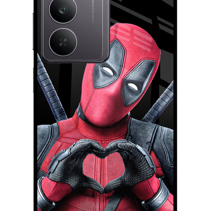Deadpool Realme 14x 5G Glass Case