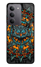 Angry Owl Art Realme 14x 5G Glass Case