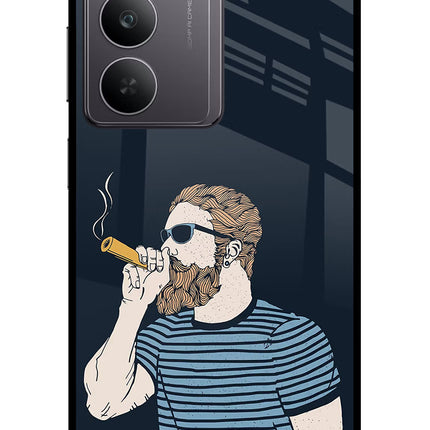 Smoking Realme 14x 5G Glass Case