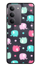 Elephants Realme 14x 5G Glass Case
