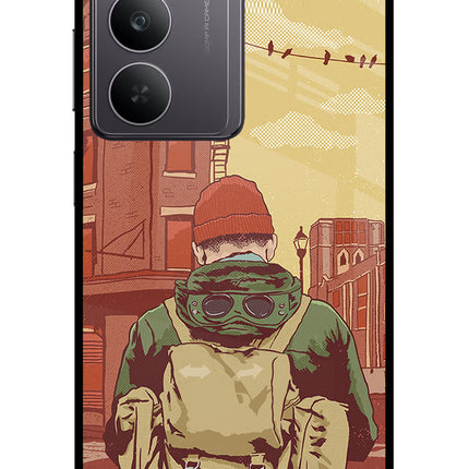 Adventurous Realme 14x 5G Glass Case