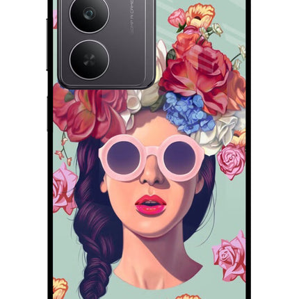 Pretty Girl Realme 14x 5G Glass Case