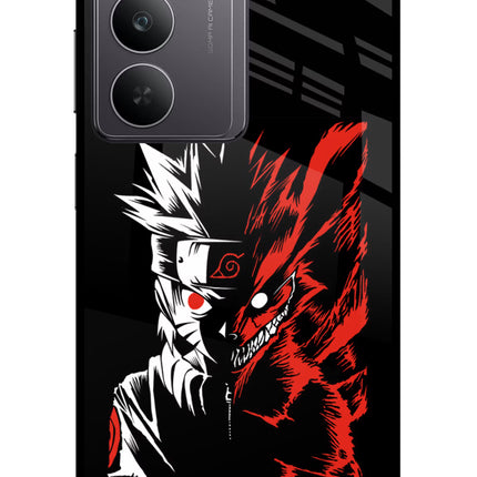 Naruto Two Face Realme 14x 5G Glass Case