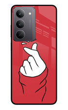 Korean Love Sign Realme 14x 5G Glass Case