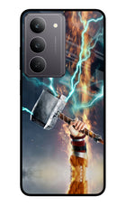 Thor Hammer Mjolnir Realme 14x 5G Glass Case