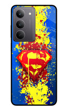 Superman logo Realme 14x 5G Glass Case