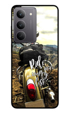 Ride More Worry Less Realme 14x 5G Glass Case