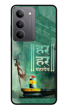 Har Har Mahadev Shivling Realme 14x 5G Glass Case