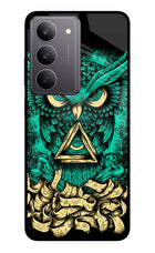 Green Owl Realme 14x 5G Glass Case