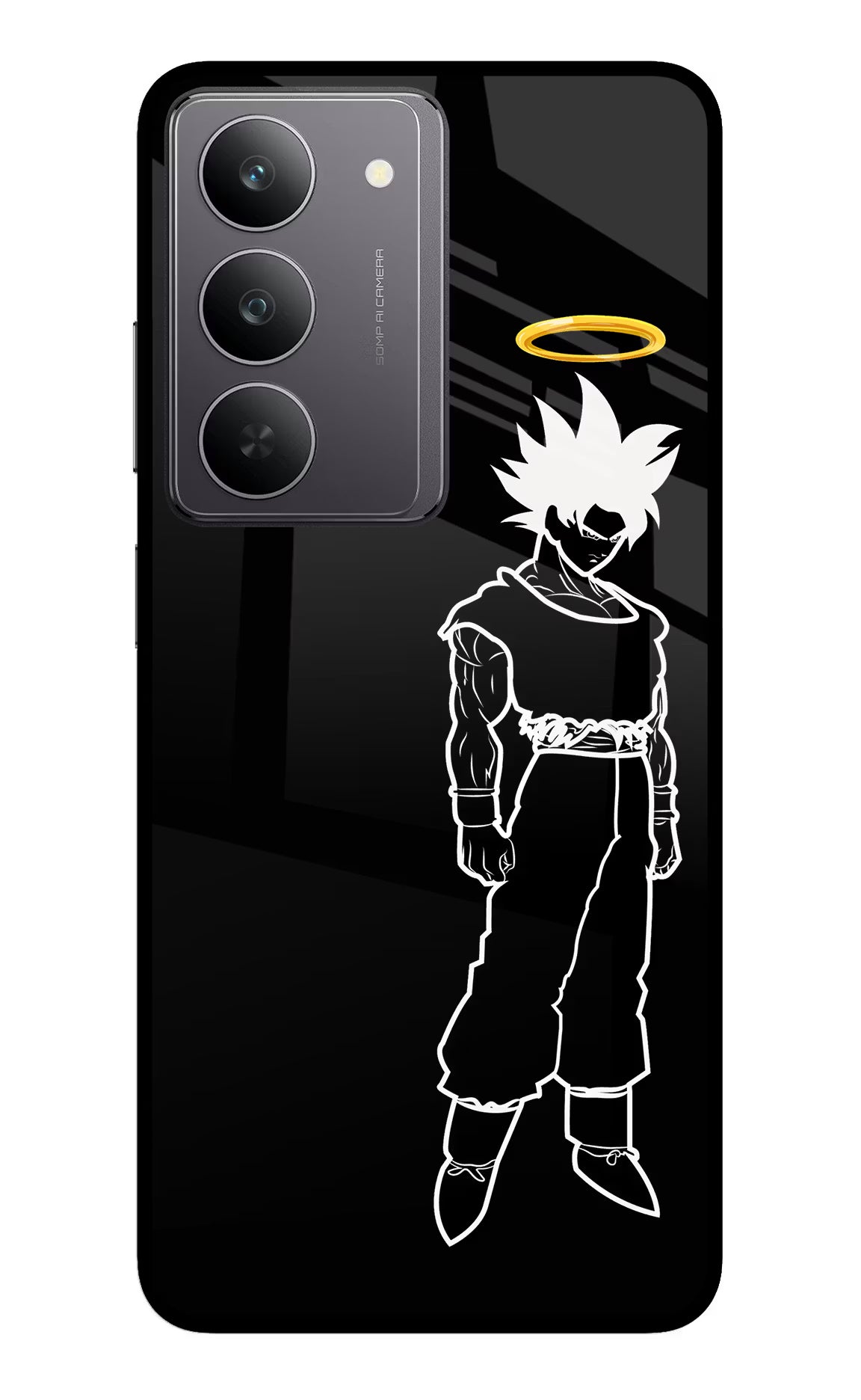 DBS Character Realme 14x 5G Glass Case Back Cover by Casekaro