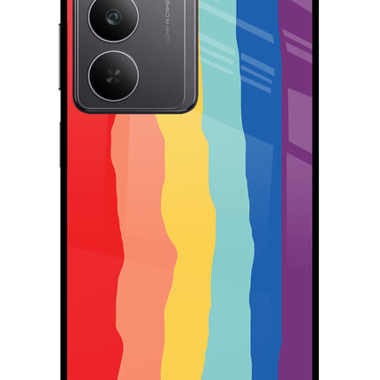 Rainbow Realme 14x 5G Glass Case