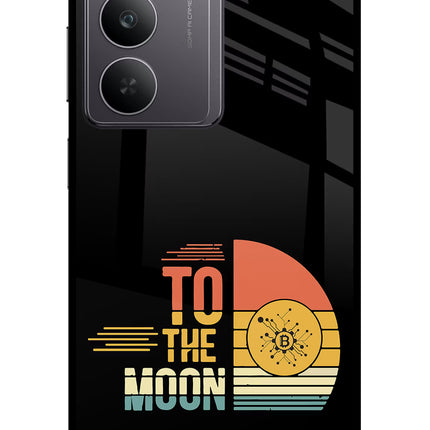 To the Moon Realme 14x 5G Glass Case