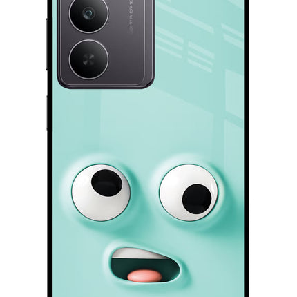 Funny Cartoon Realme 14x 5G Glass Case