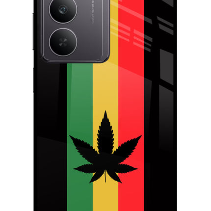 Weed Flag Realme 14x 5G Glass Case