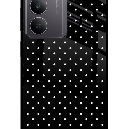 White Dots Realme 14x 5G Glass Case