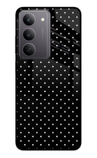 White Dots Realme 14x 5G Glass Case