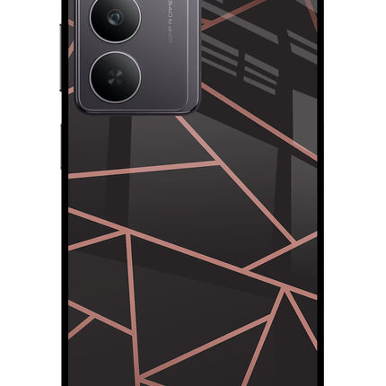 Geometric Pattern Realme 14x 5G Glass Case