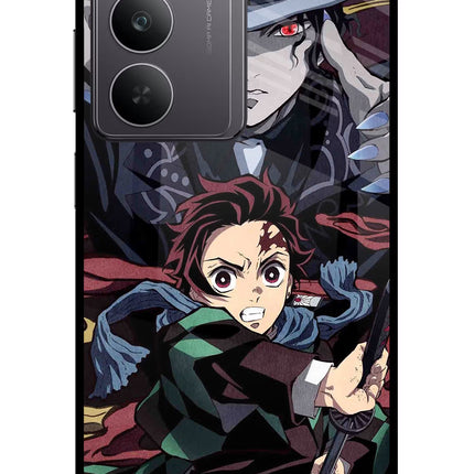 Demon Slayer Realme 14x 5G Glass Case