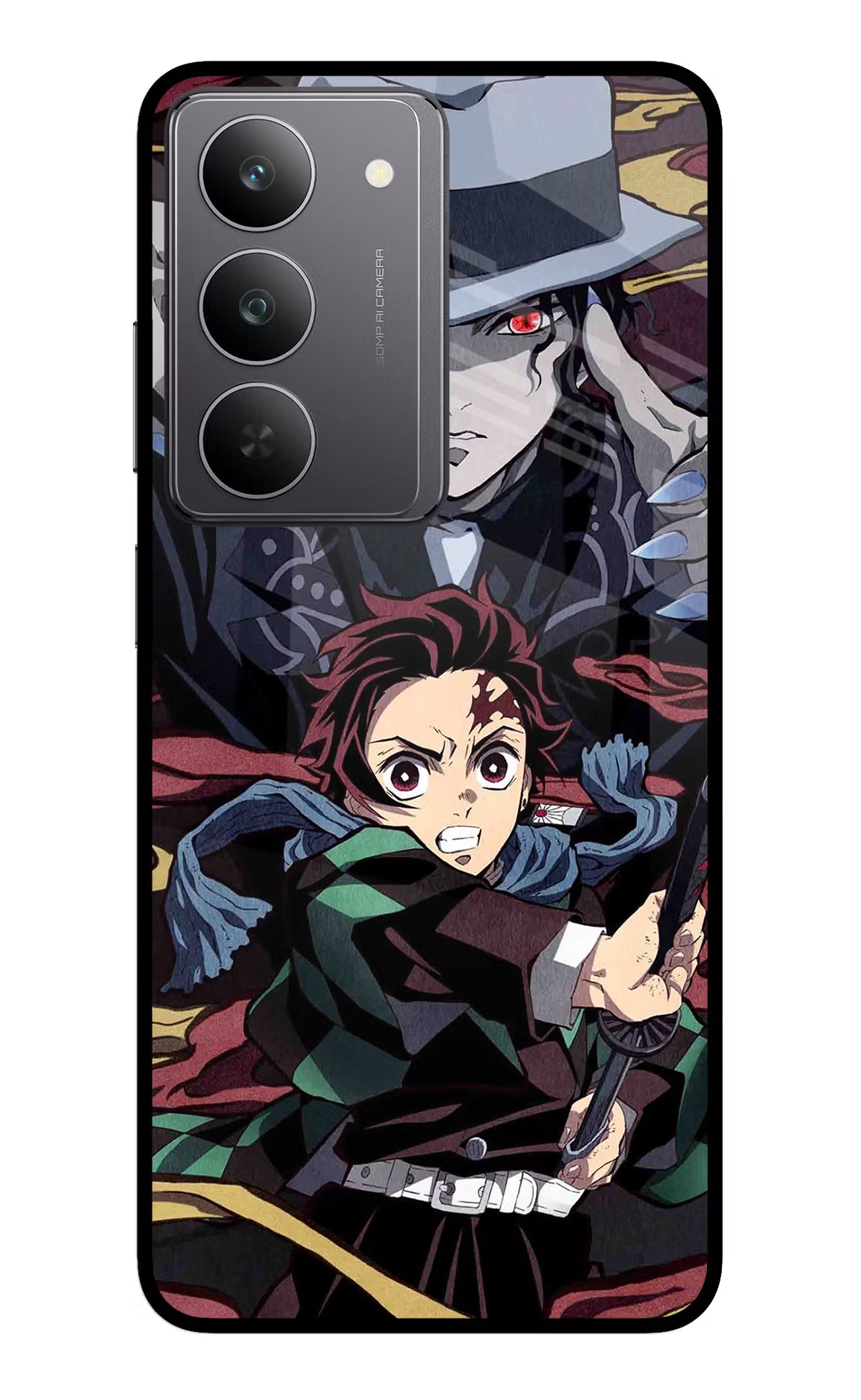 Demon Slayer Realme 14x 5G Glass Case