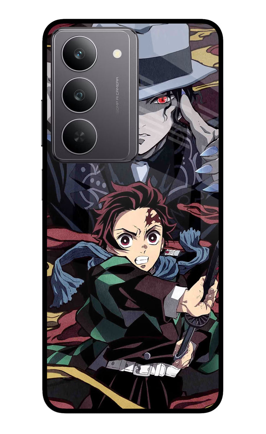 Demon Slayer Realme 14x 5G Back Cover, Glass case