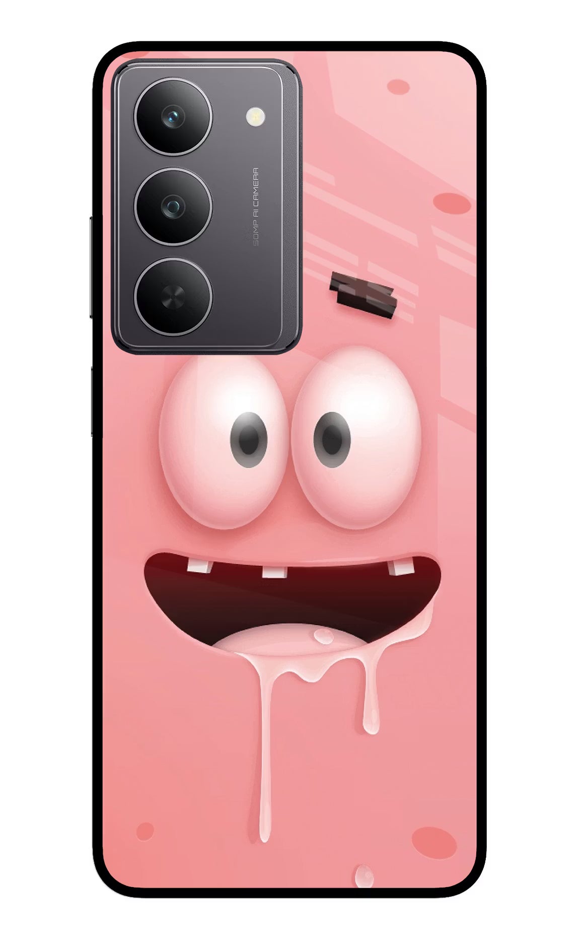 Sponge 2 Realme 14x 5G Glass Case Back Cover by Casekaro