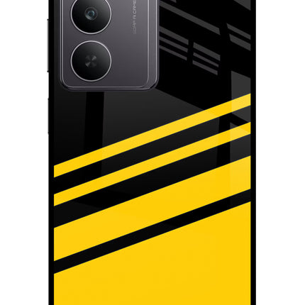 Yellow Shades Realme 14x 5G Glass Case