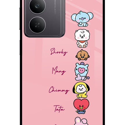 BTS names Realme 14x 5G Glass Case